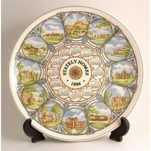    Wedgwood Stately Homes Calendar Plate 1996 CP185: Home & Kitchen
