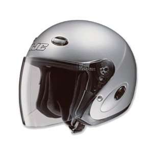  HJC CL 33 Open Face Helmet X Small  Silver Automotive