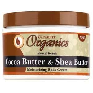 Africas Best ULTIMATE ORGANICS COCOA BUTTER and SHEA BUTTER BODY CREAM 