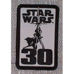  Star Wars Official 30TH ANNIVERSARY Logo PATCH: Everything 
