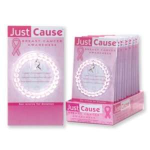 Just Cause Breast Cancer Bracelet Case Pack 3