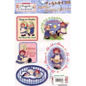  Raggedy Ann & Andy Iron Ons Set C from Japan: Home 