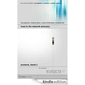 Trust in the Network Economy: v. 2 (Evolaris) (German Edition): Otto 