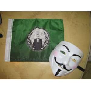  Anonymous Mask & DISOBEY decal sticker Occupy 99% 4Chan 