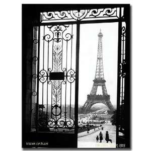  Best Quality Views of Paris by Sally Gall Gallery Wrapped 