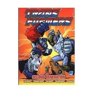  Graphic Novels Transformers Second Generation (PB) Toys & Games