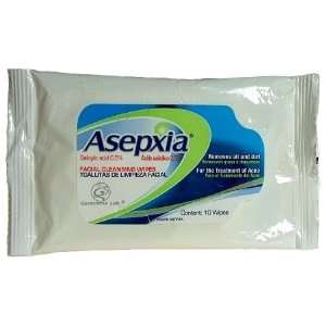 Asepxia Facial Cleanser Wipes Acne Skin Treatment   Toallitas De 