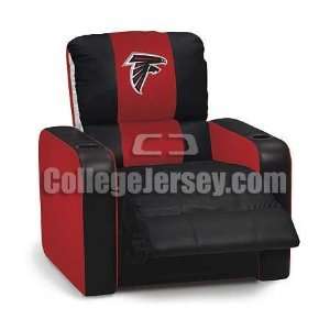  Atlanta Falcons Leather Recliner Memorabilia. Sports 
