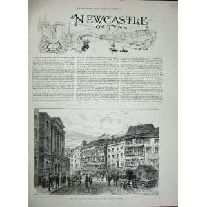  1887 Sandhill Old Guildhall Surtees House Newcastle