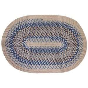   Braided Rugs   Periwinkle 10 Round Braided Rug