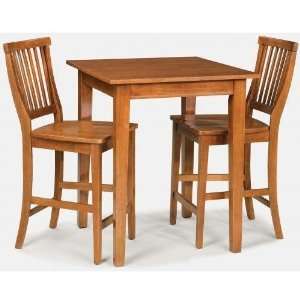  Home Styles Arts And Crafts 3 Piece Bistro Set   Cottage 