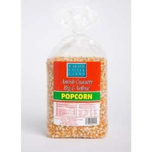  2 lbs Big Gourmet Popping Corn in Yellow: Kitchen & Dining