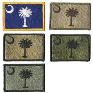  2x3 South Carolina Tactical Patches Arts, Crafts 