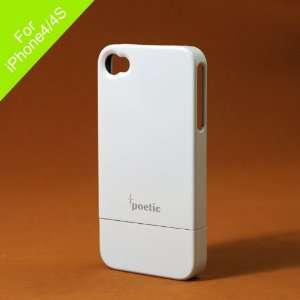   Slim Fit Case for iPhone 4 4S Gloss White: MP3 Players & Accessories