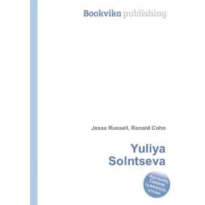  Yuliya Solntseva Ronald Cohn Jesse Russell Books