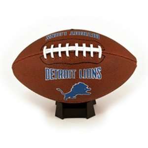    Detroit Lions Game Time Full Size Football: Sports & Outdoors