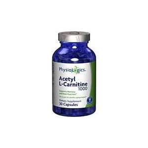   PhysioLogics   Acetyl L Carnitine 1000mg 30c