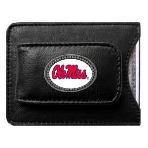 Mississippi Ole Miss Rebels Logo Credit Card/Money Clip Holder   NCAA 