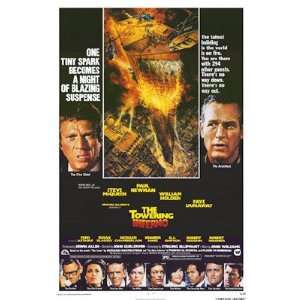  THE TOWERING INFERNO   FIREMAN   MOVIE POSTER(Size 27x40 