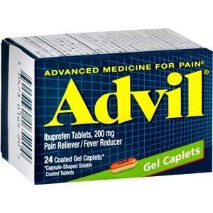   ADVIL GEL CAP 24CP by PFIZER CONS HEALTHCARE