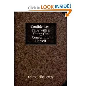  Confidences: Talks with a Young Girl Concerning Herself 