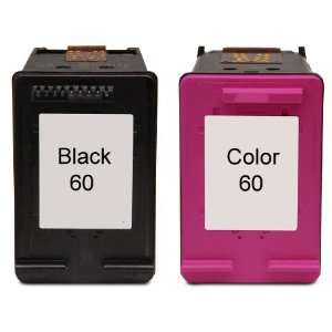  3 Pack. Refurbished cartridges for HP 60XL. Includes 