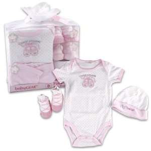  (3 6 months) Baby Gift Set For Girls   5 piece w/bodysuit 