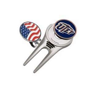 Texas (El Paso) Miners Divot Tool Hat Clip with Golf Ball Marker (Set 