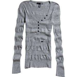  Fox Racing Womens Bounce Pullover Sweater   Small/Heather 