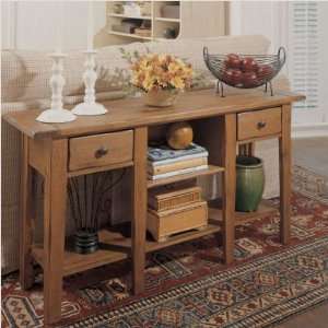   Heirlooms Sofa Table in Stone Grey   Broyhill 3392 09