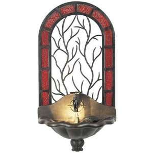   Kenroy Twigs Iron Wall Water Fountain in Bronze Finish: Home & Kitchen