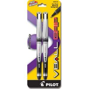   Ball Pen, Fine Point, 2 Pack, Black Ink (35510): Office Products