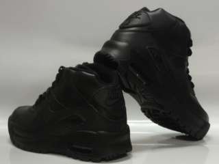 Nike Air Max 90 Black Boots GS Kids Size 6  