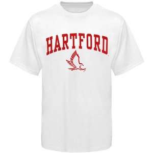 Hartford Hawks Youth White Bare Essentials T shirt Sports 