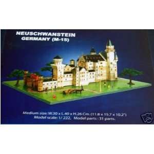  3d Xl Model Puzzle   Neuschwanstein Castle Model Toys 