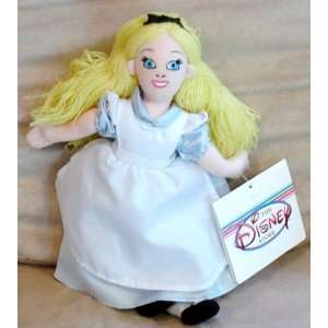  Disney Alice From Alice in Wonderland Plush Beanbag Toys 