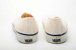 Vans VINTAGE Mens Shoes 44 38 6006 White Made in U.S.A. Size 6.5 