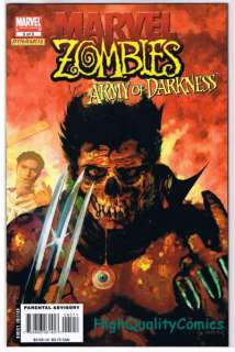 Name of Comic(s)/Title? MARVEL ZOMBIES vs ARMY OF DARKNESS #1 5 (5 