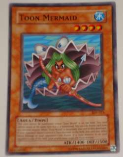 Toon Mermaid SDP 023 Yugioh Card  
