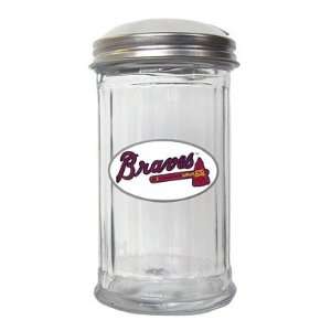 Atlanta Braves Glass Sugar Pourer:  Sports & Outdoors