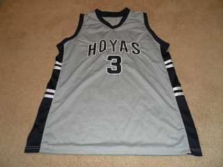 Vintage Allen Iverson Georgetown Hoyas Philadelphia 76ers Throwaback 