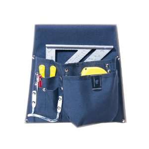  Genau Gear 4530 5 Pocket Nail/Tool Bag, Black Canvas