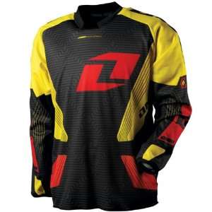   Carbon MotoX/Off Road/Dirt Bike Motorcycle Jersey   Red/Yellow / Small