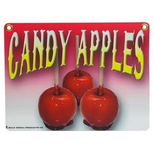  Gold Medal 4899 Candy Apples Sign: Kitchen & Dining