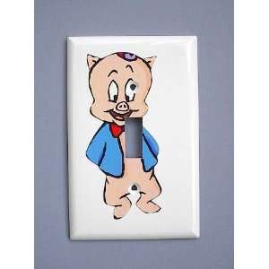  Looney Tunes Toons PORKY PIG Switch Plate Switchplate 