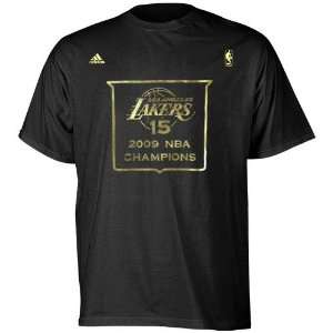  adidas Los Angeles Lakers Black 15 Time NBA Champions 