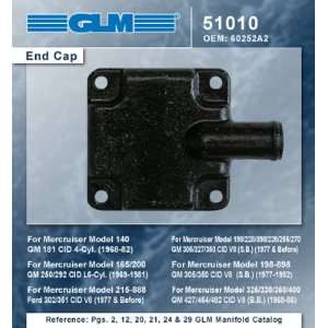  END CAP  GLM Part Number 51010; Mercury Part Number 