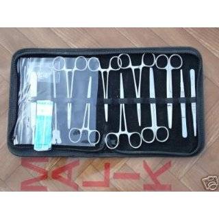 14 Pcs Minor Surgery Kit Surgical Instruments Forceps by MALIK