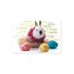  Easter Bunny Designer Art Greeting Card: Home & Kitchen
