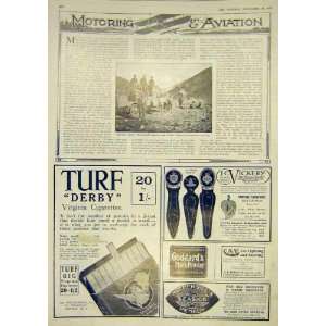   Motor British Army Transport Sues Austin Advert 1917: Home & Kitchen